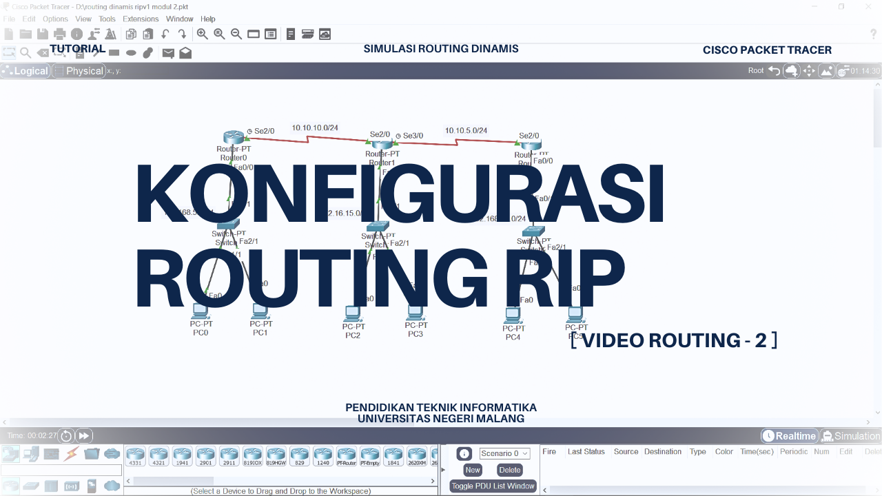 [Modul 2] Routing RIP